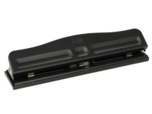 3 Hole Punch – Black