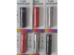 9 LED Flashlight
