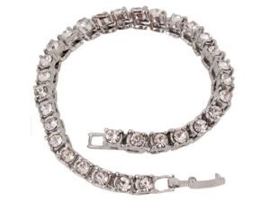 Grandiy Alloy Luxury Bracelet Single Row