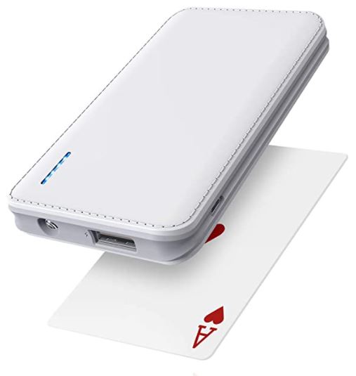 Portable Charger, JDB Ultra-Slim 5V 2.1A 5000mAh