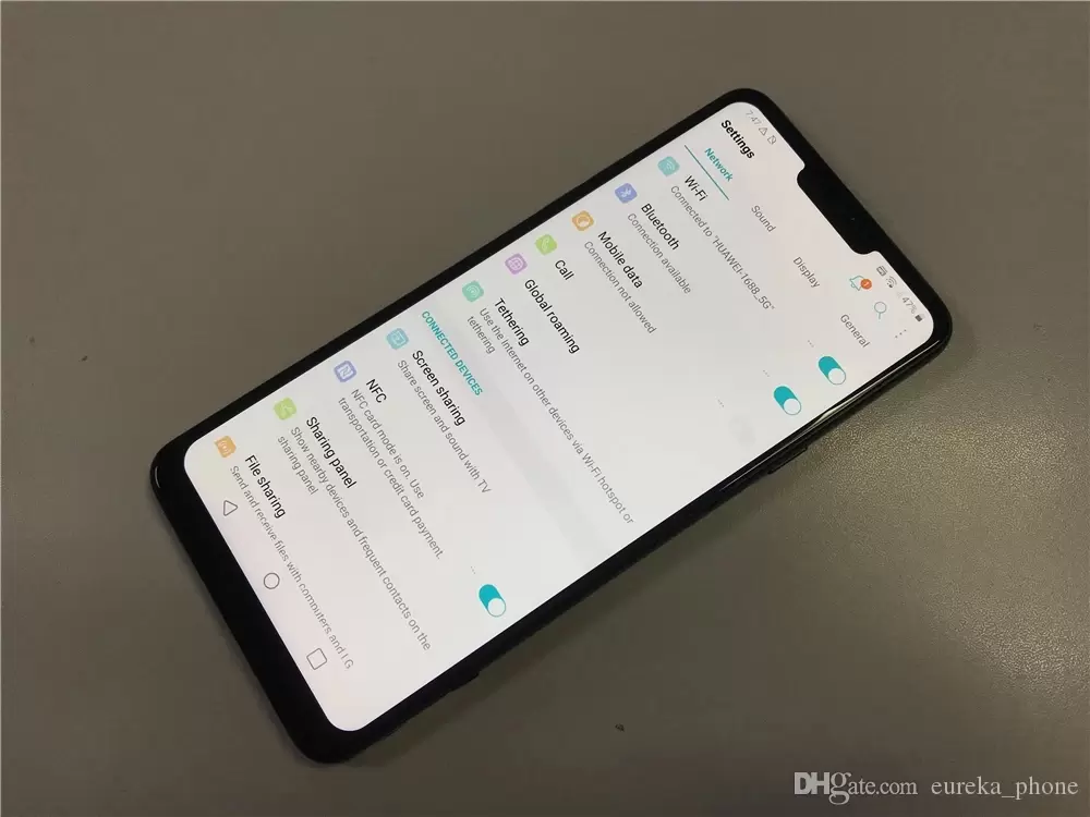 Original Unlocked LG Q9 phones 6.1 Inches