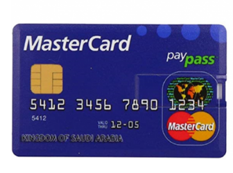 USB / Pen drive MasterCard format- 16GB