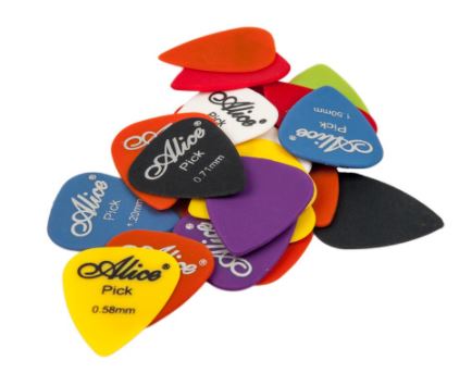 2 x Guitar Picks, Acoustic Electric
