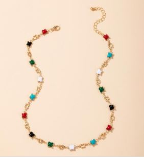 Romantic Colorful Star Necklace