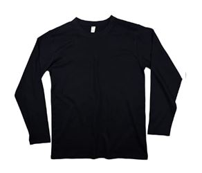 Earth Elements Men’s Long Sleeve T-Shirt Medium Blk