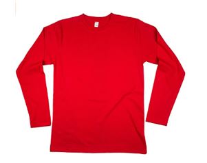 Earth Elements Men’s Long Sleeve T-Shirt Large Red
