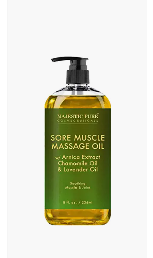 Sore Muscle Massage Oil