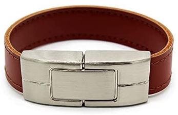 USB Flash Drive /Leather Metal Keyring / WRIST BAND / PENDRIVE