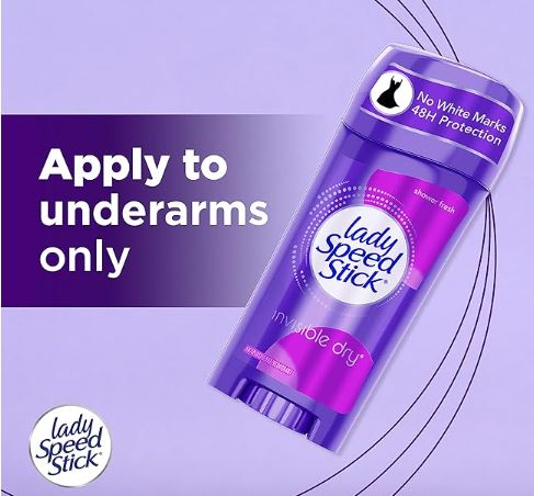 Lady Speed Stick Invisible Dry Antiperspirant Deodorant